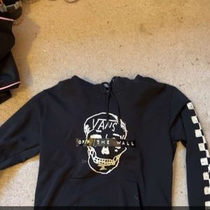 Vans hoodie, never worn, size S